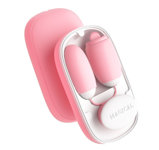 Vibrador Bullet e Mini Estimulador com Língua Lilo