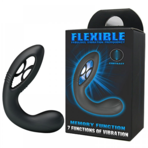Estimulador/Vibrador De Próstata Flexible