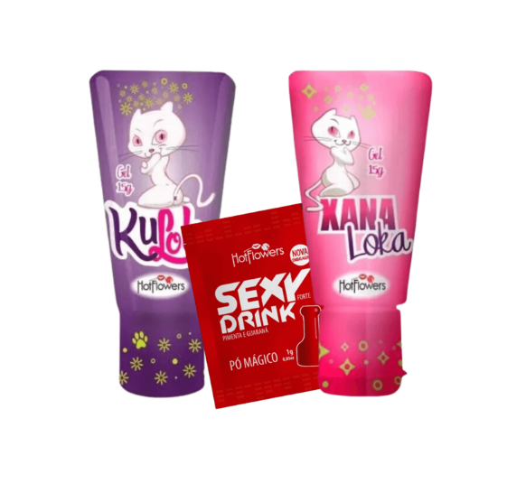 Kit Mais Amor + Brinde Hot Flowers