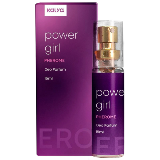 Power Girl Pherome Deo Perfum Feminino Com Feromônio - Kalya